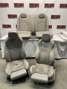 2011 Cadillac CTS-V Seats Fronts and Rears Recaro Gray OEM - Day's Parts Yard