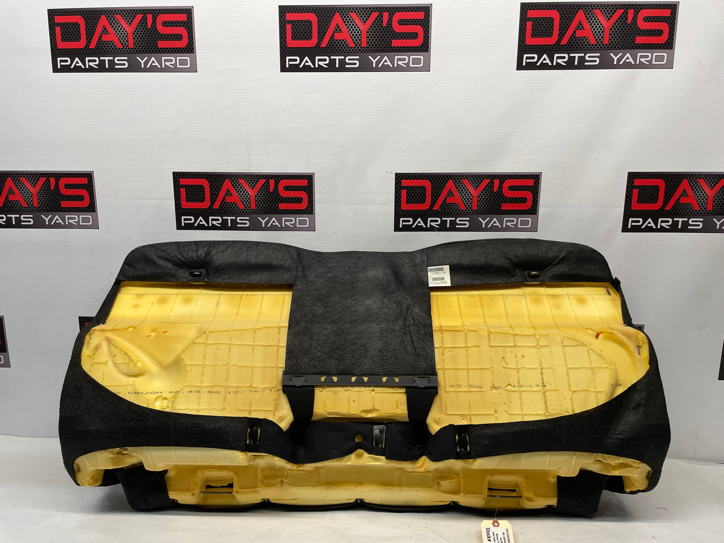 2015 Chevy Camaro SS Seats Front and Rears Black Cloth OEM - Day's Parts Yard