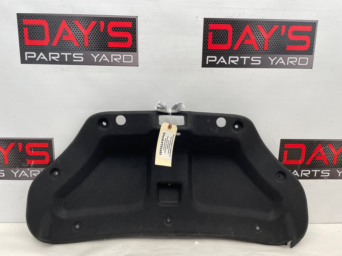 2022 Chevy Camaro SS Trunk Deck Lid Liner Carpet OEM