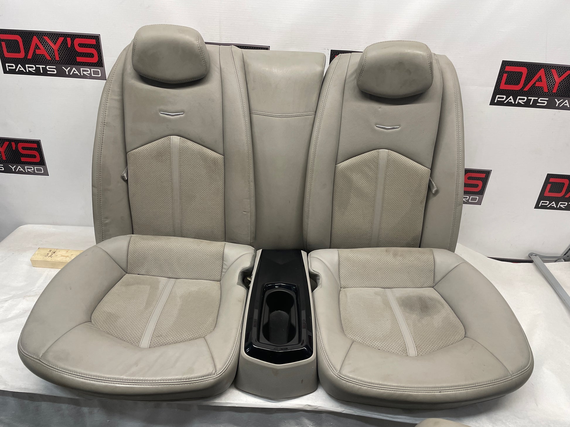 2011 Cadillac CTS-V Seats Fronts and Rears Recaro Gray OEM - Day's Parts Yard
