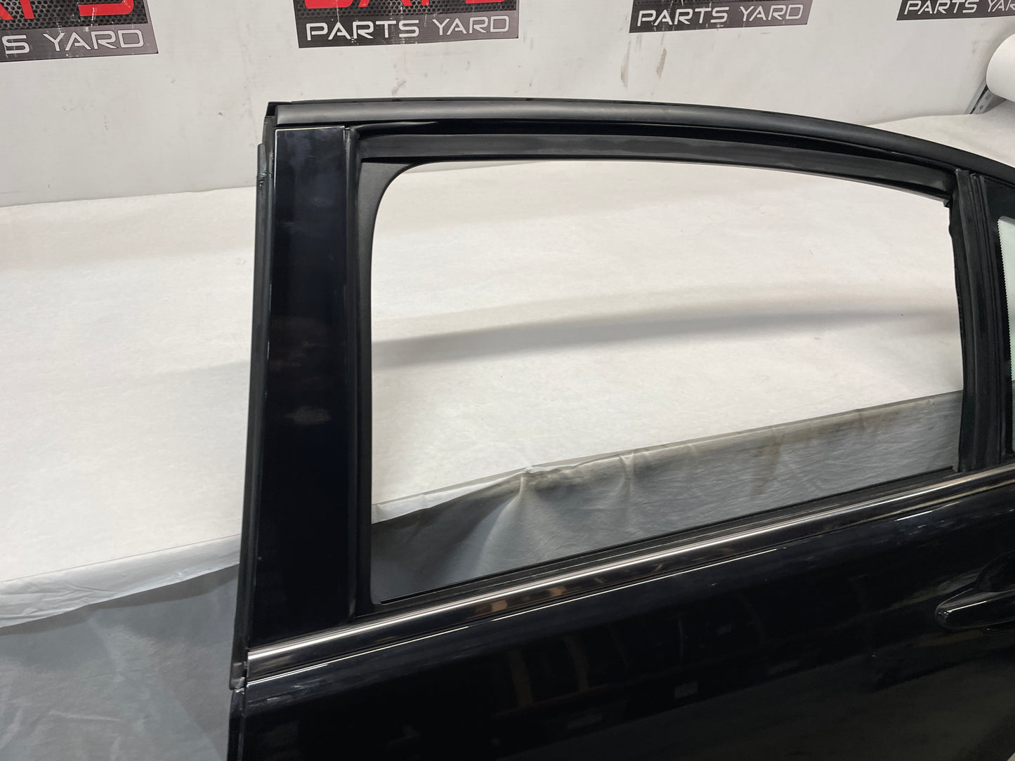 2009 Pontiac G8 LH Driver Rear Exterior Door Black OEM - Day's Parts Yard