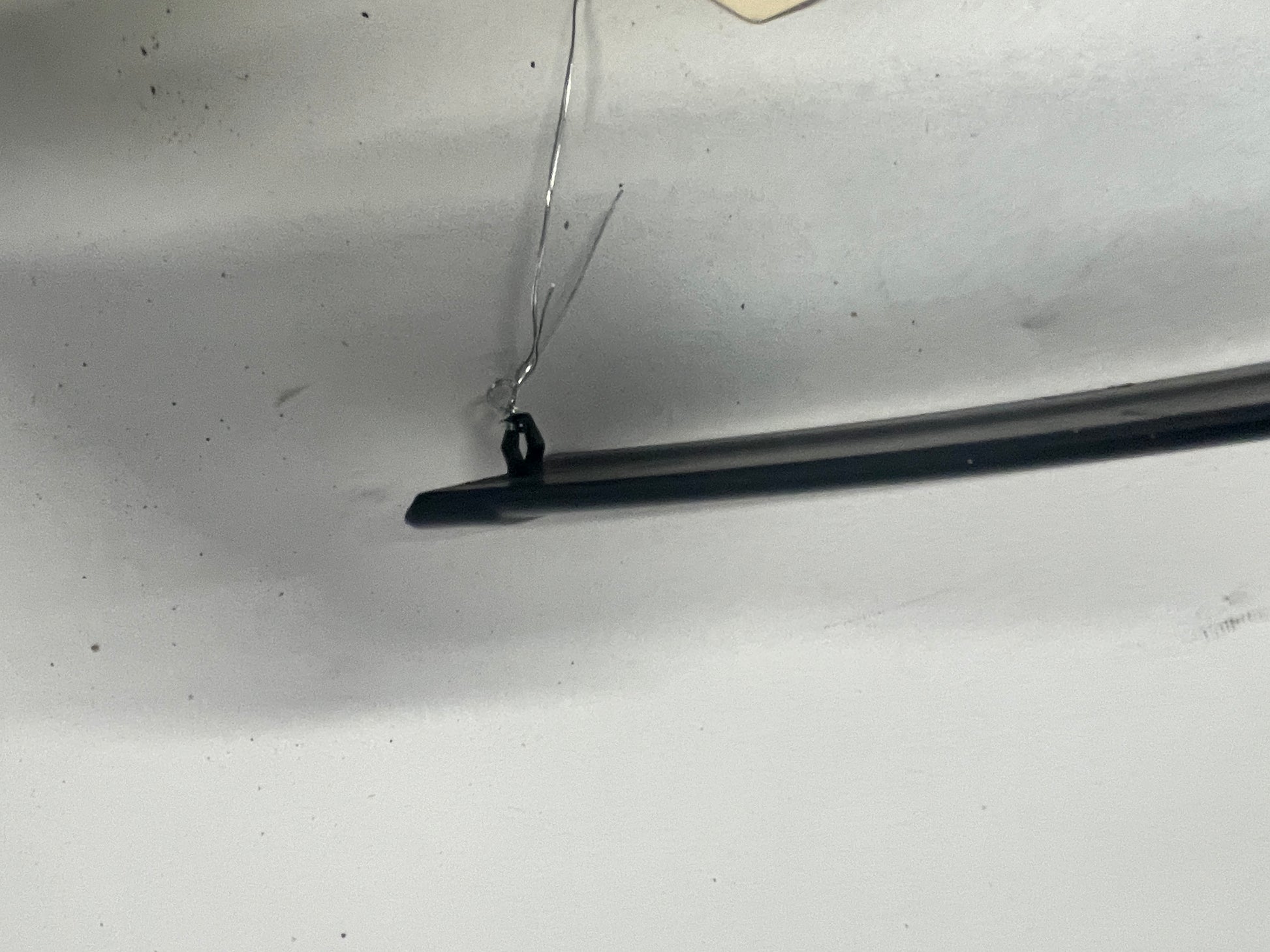 2004 Pontiac GTO LH Driver Exterior B Pillar Window Trim Cover OEM - Day's Parts Yard