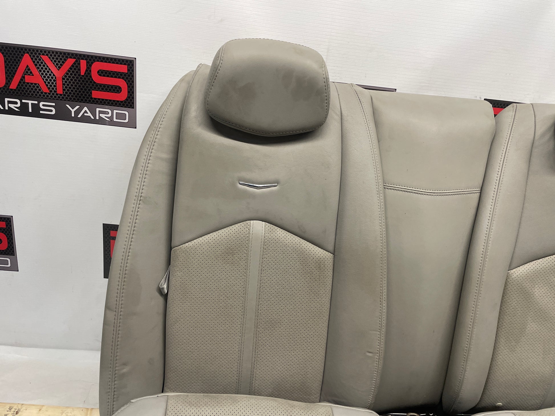 2011 Cadillac CTS-V Seats Fronts and Rears Recaro Gray OEM - Day's Parts Yard