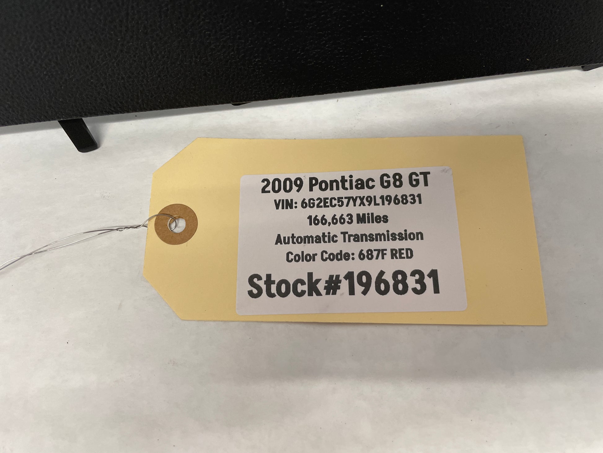 2009 Pontiac G8 GT RH Passenger Dash Center Console Lower Extension Side Trim OEM - Day's Parts Yard