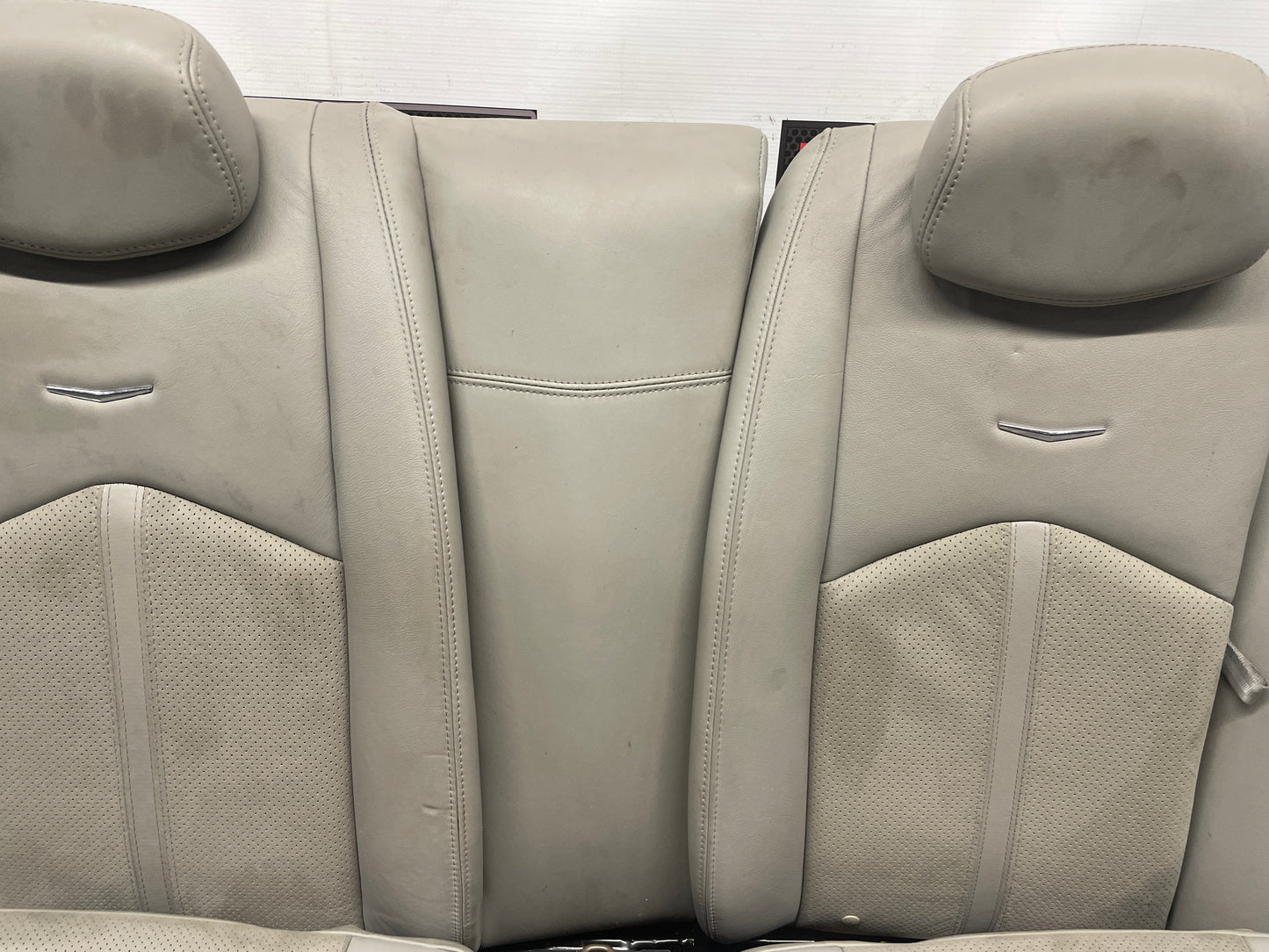 2011 Cadillac CTS-V Seats Fronts and Rears Recaro Gray OEM - Day's Parts Yard