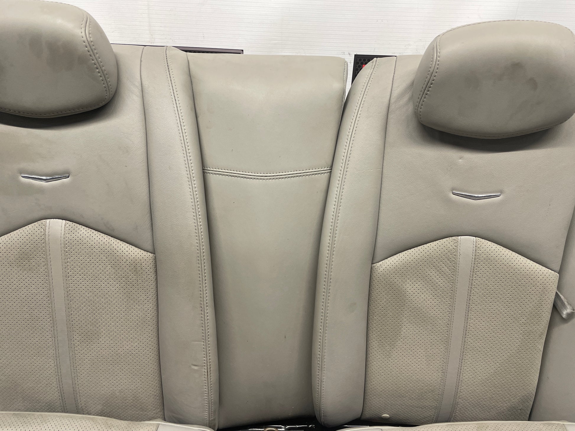 2011 Cadillac CTS-V Seats Fronts and Rears Recaro Gray OEM - Day's Parts Yard