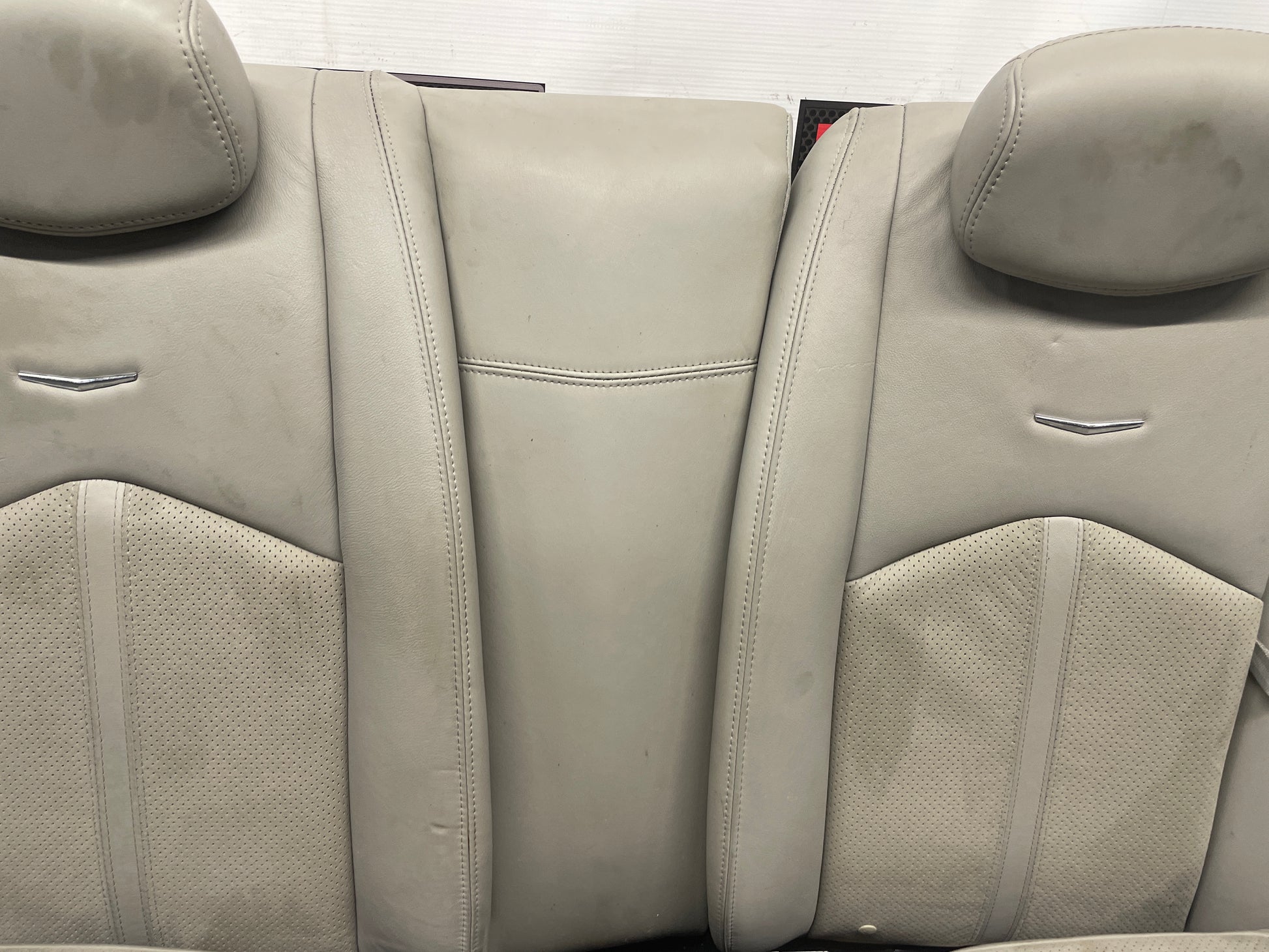 2011 Cadillac CTS-V Seats Fronts and Rears Recaro Gray OEM - Day's Parts Yard