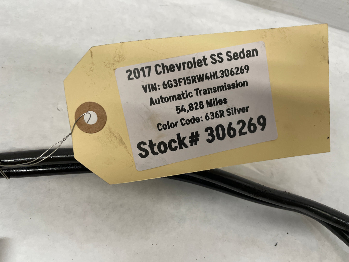 2017 Chevy SS Sedan Intake Evap Purge Valve Lines Tubes Hoses OEM