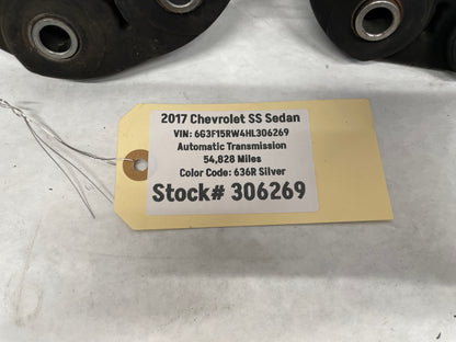 2017 Chevy SS Sedan Driveshaft Drive Shaft Rubber Couplers Isolators OEM