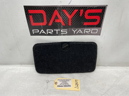 2017 Chevy SS Sedan Battery Stowage Access Hole Door Trim Felt Carpet OEM