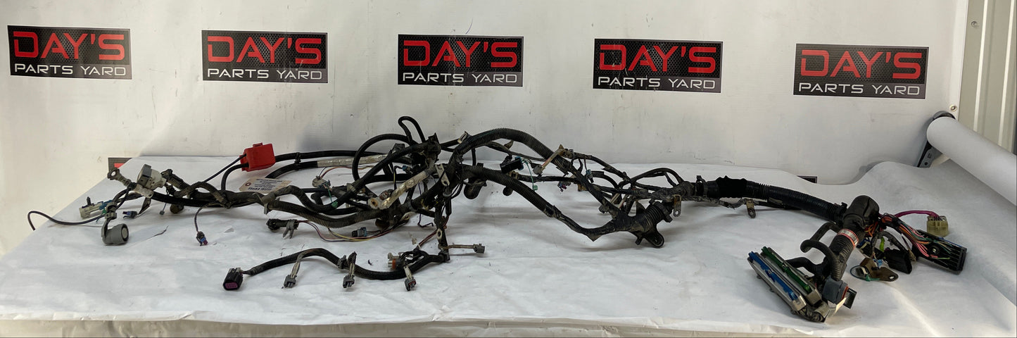 2007 Chevy Silverado K3500 Engine Transmission Wire Wiring Harness OEM - Day's Parts Yard