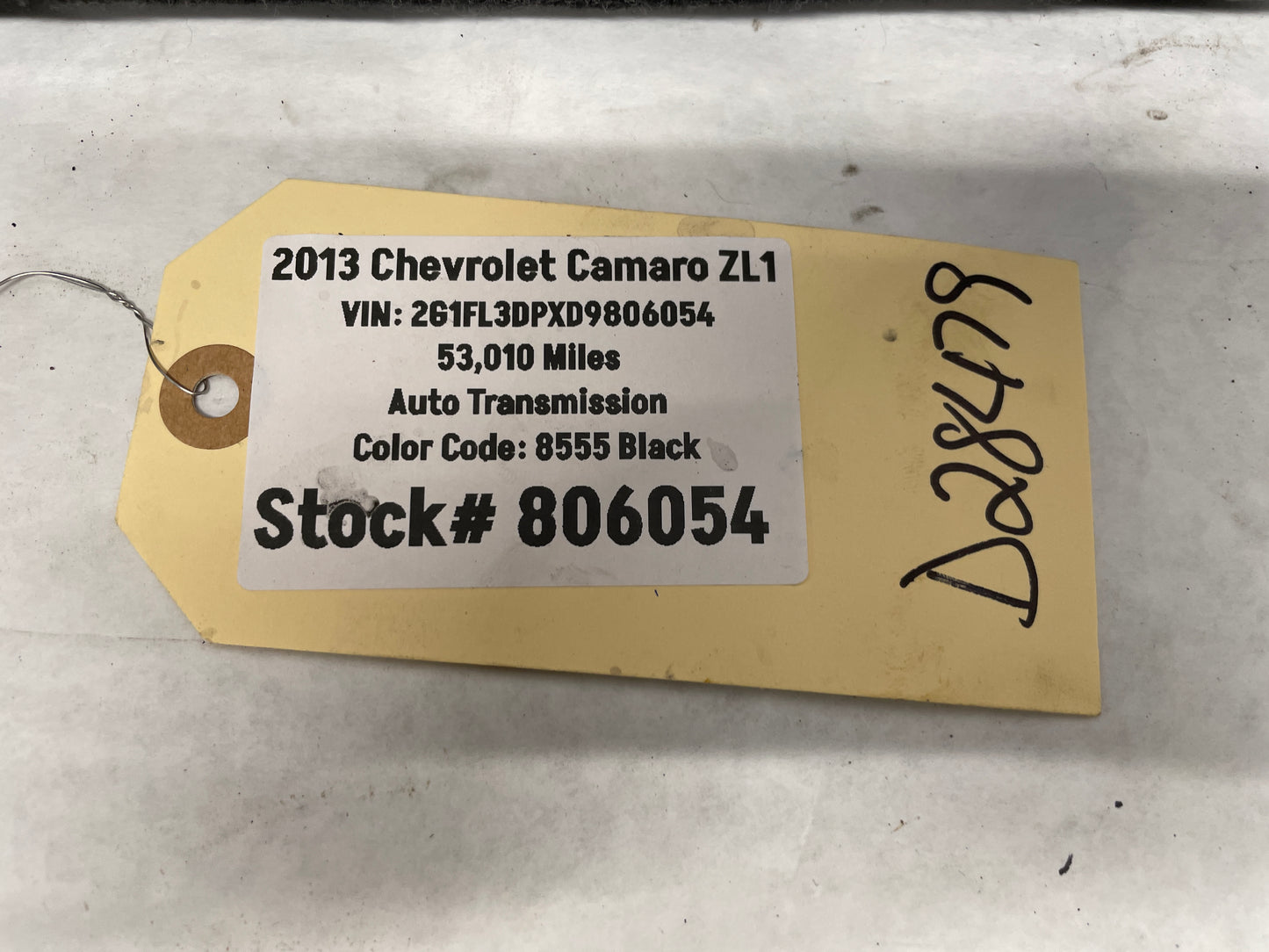 2017 Chevy SS Sedan Battery Stowage Access Hole Door Trim Felt Carpet OEM