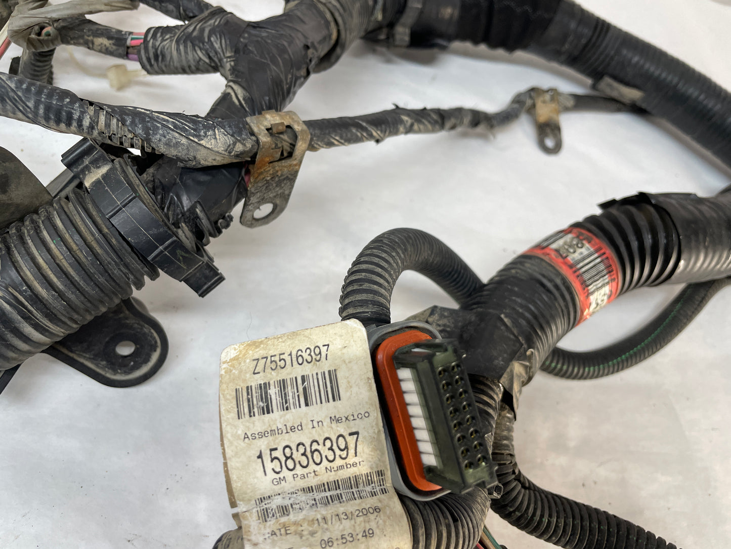 2007 Chevy Silverado K3500 Engine Transmission Wire Wiring Harness OEM - Day's Parts Yard