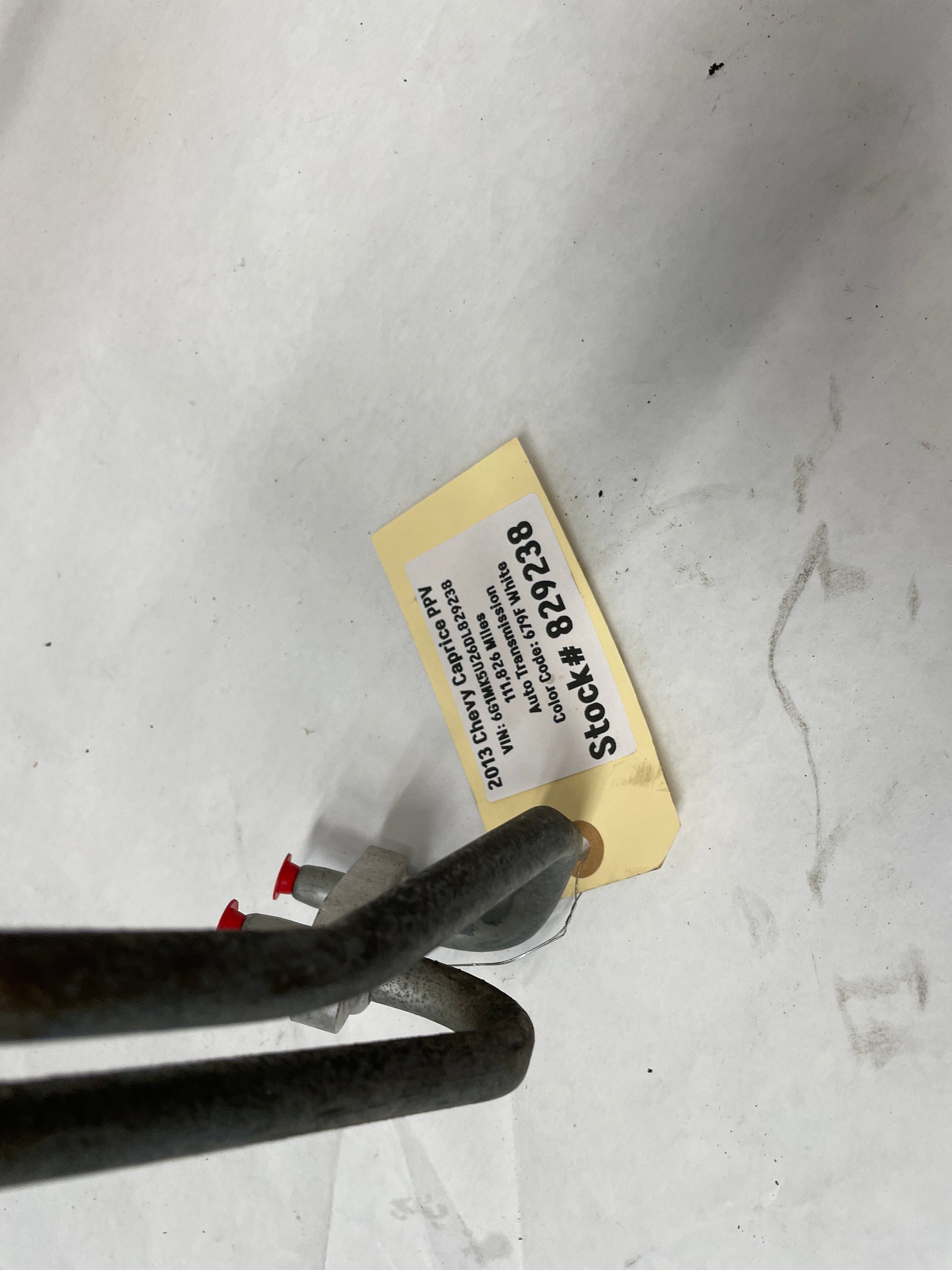 2013 Chevy Caprice PPV Transmission Oil Cooler Lines Hoses Tubes OEM - Day's Parts Yard