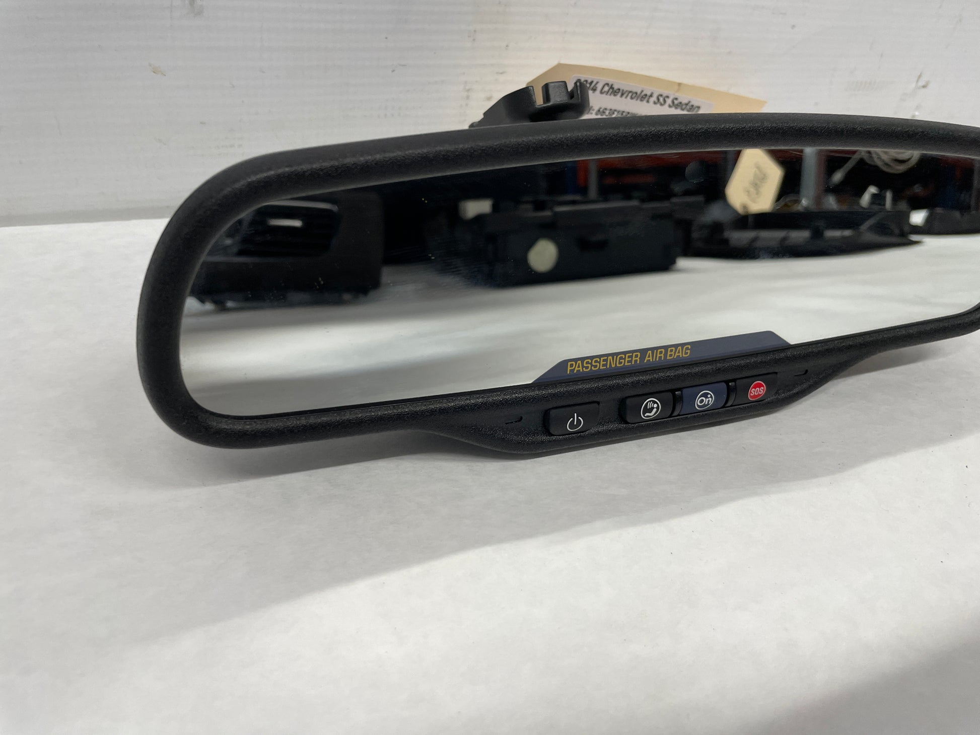 2014 Chevy SS Sedan Rear View Rearview Mirror Auto Dimming & OnStar OEM - Day's Parts Yard