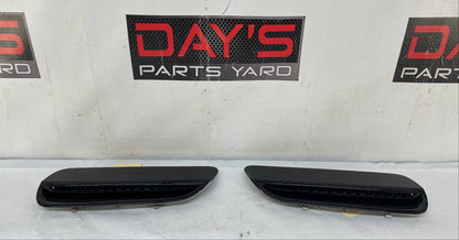 2009 Pontiac G8 RH & LH Hood Vents Carbon Fiber OEM - Day's Parts Yard