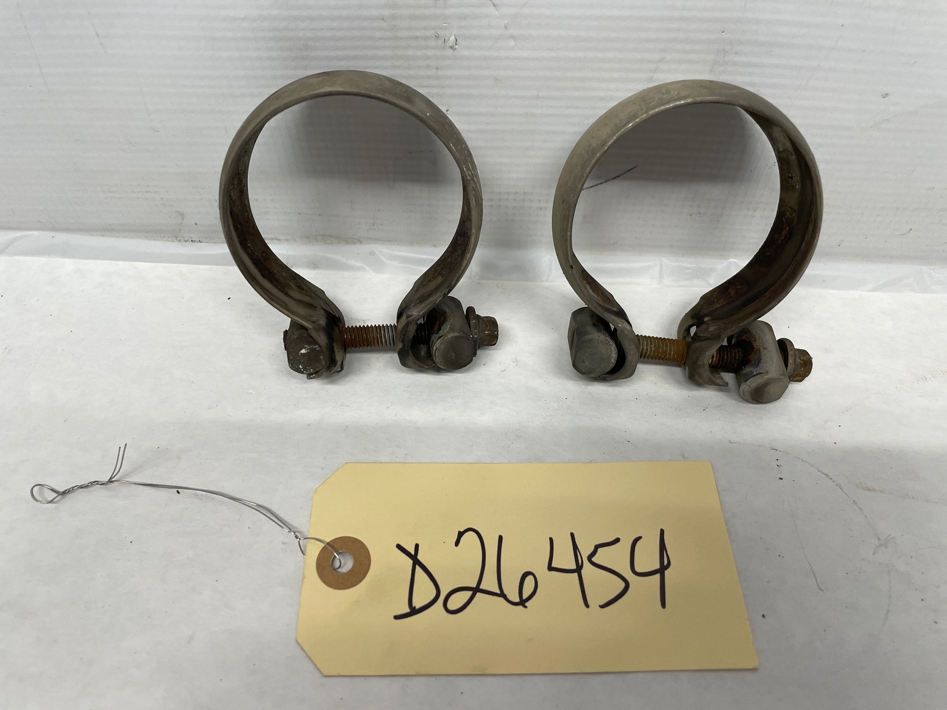 2014 Chevy SS Sedan Factory Exhaust Muffler Clamps OEM - Day's Parts Yard