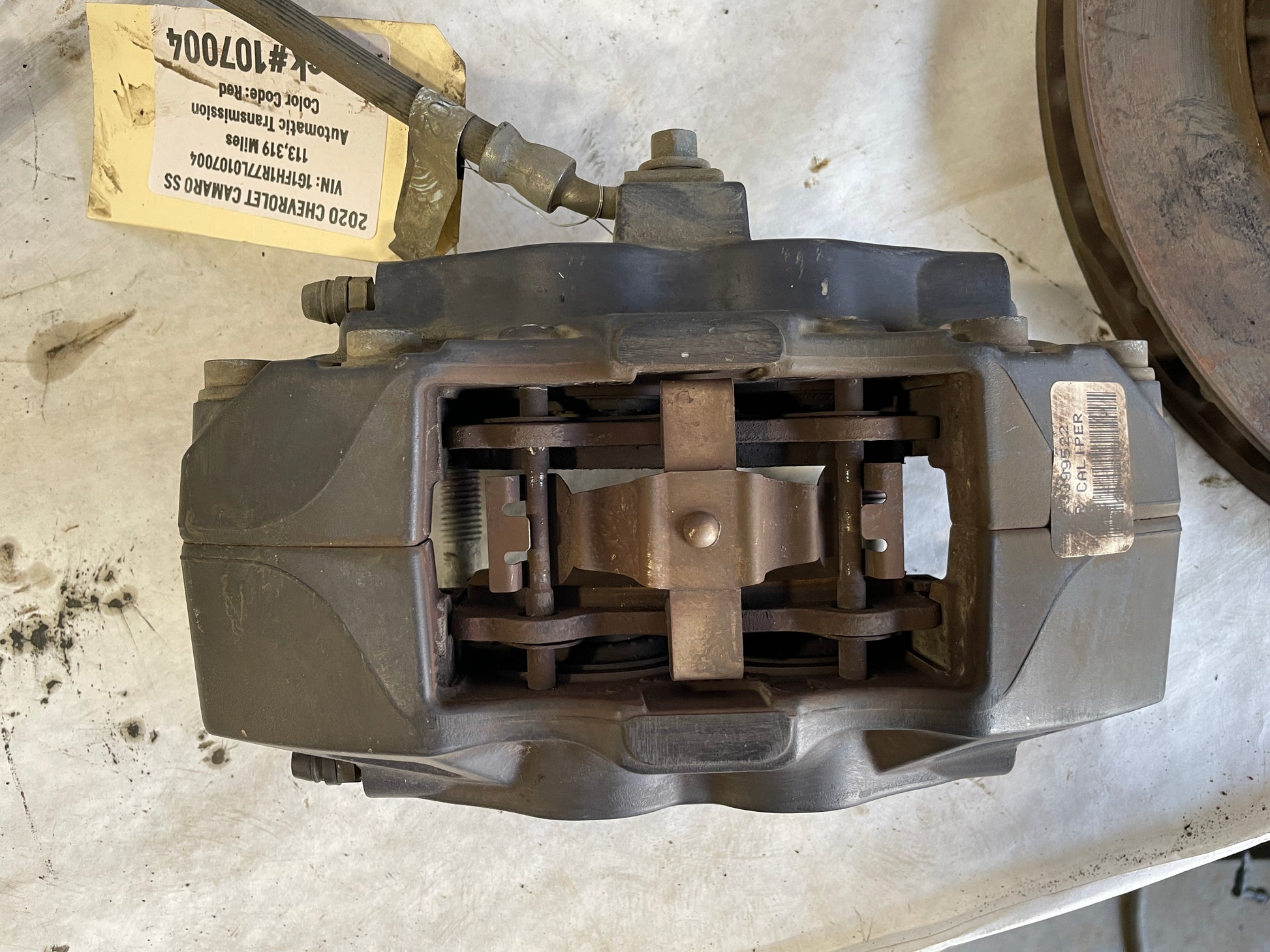 2020 Chevy Camaro SS Brembo Brake Calipers and Rotors OEM - Day's Parts Yard