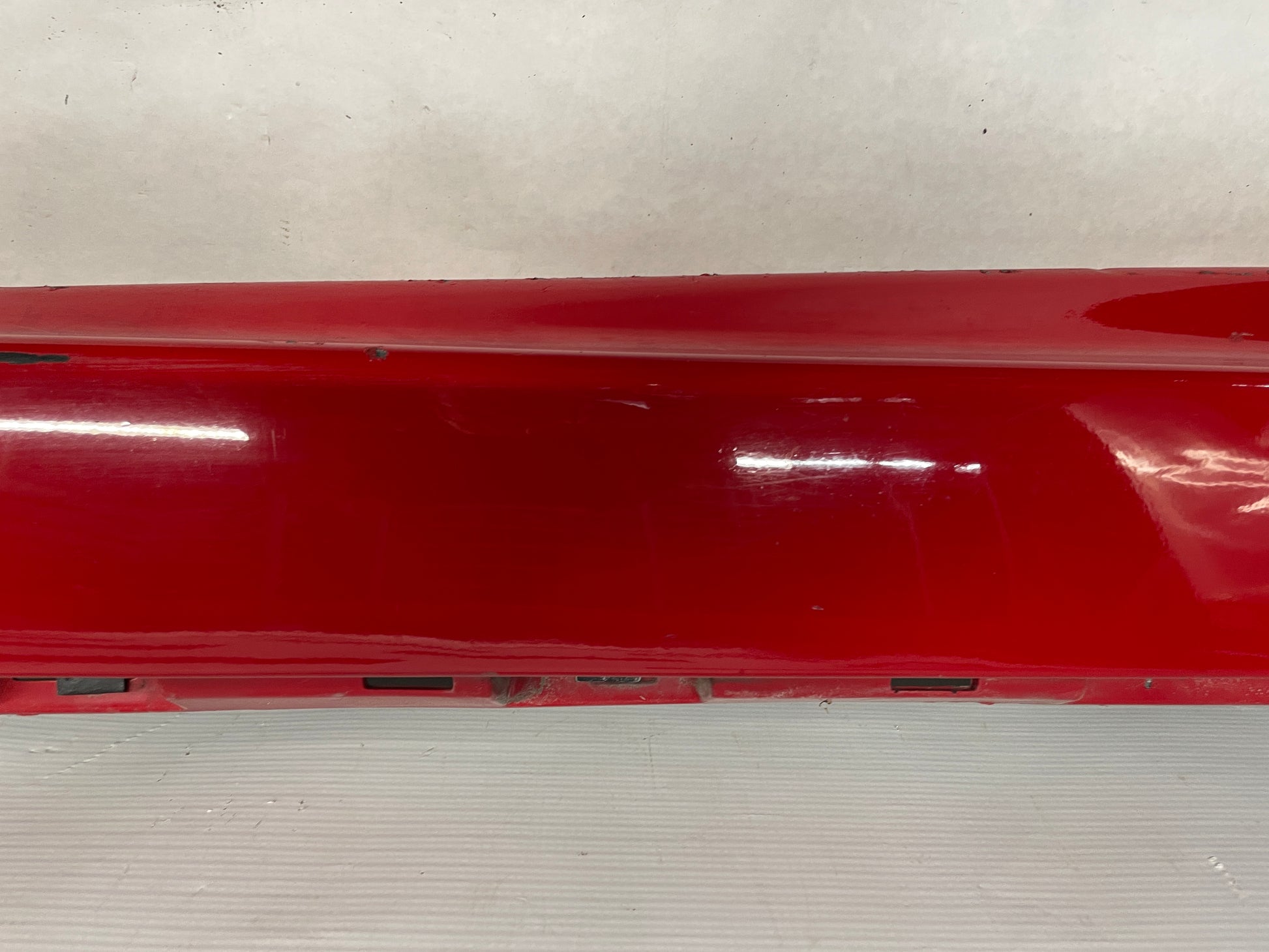2009 Pontiac G8 GT RH Passenger Rocker Molding Side Skirt Panel Trim Red OEM - Day's Parts Yard