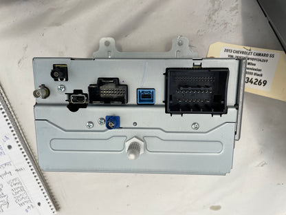 2013 Chevy Camaro SS MyLink Touch Screen Radio Receiver OEM - Day's Parts Yard