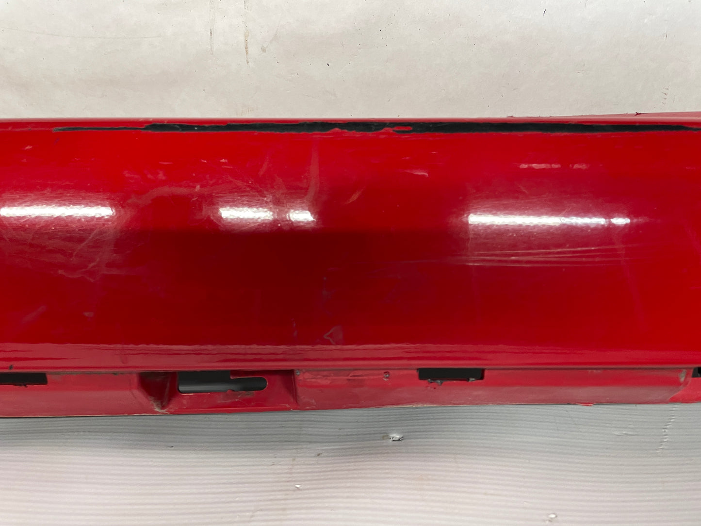 2009 Pontiac G8 GT RH Passenger Rocker Molding Side Skirt Panel Trim Red OEM - Day's Parts Yard