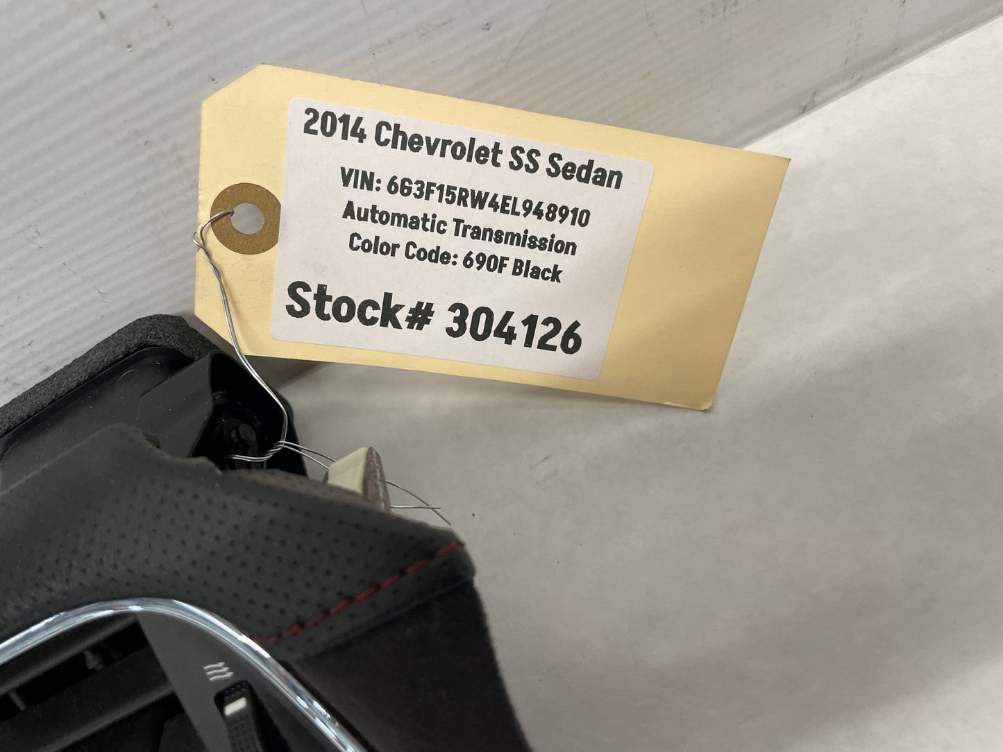 2014 Chevy SS Sedan LH Driver Suede Dash Vent Trim Panel Insert OEM - Day's Parts Yard