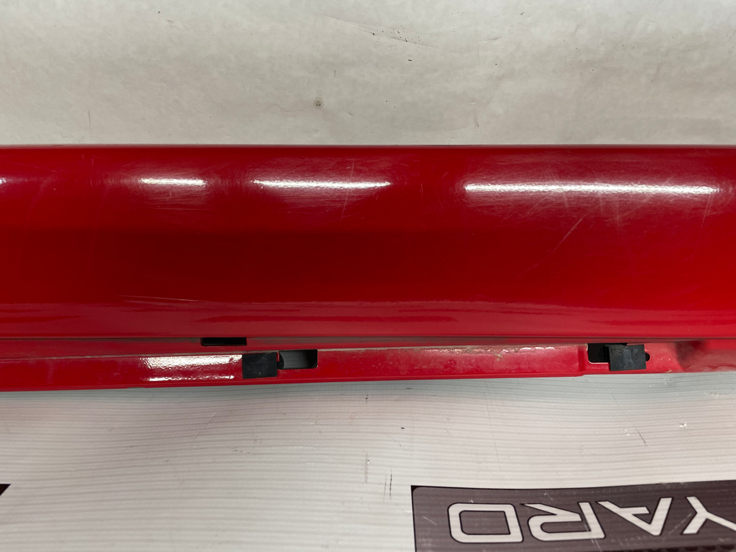 2009 Pontiac G8 GT RH Passenger Rocker Molding Side Skirt Panel Trim Red OEM - Day's Parts Yard