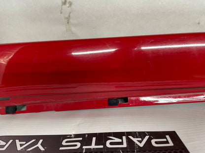 2009 Pontiac G8 GT RH Passenger Rocker Molding Side Skirt Panel Trim Red OEM - Day's Parts Yard