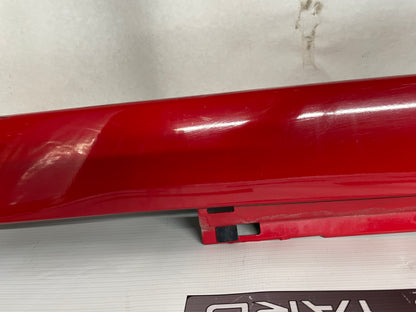 2009 Pontiac G8 GT RH Passenger Rocker Molding Side Skirt Panel Trim Red OEM - Day's Parts Yard