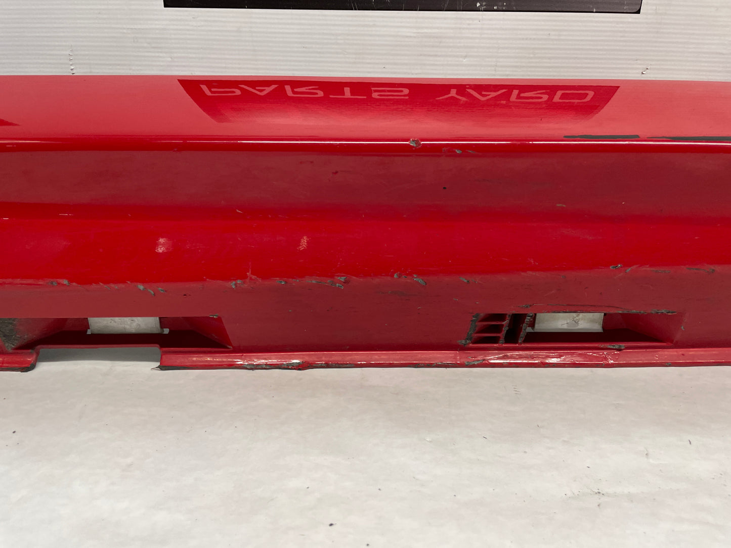 2009 Pontiac G8 GT RH Passenger Rocker Molding Side Skirt Panel Trim Red OEM - Day's Parts Yard