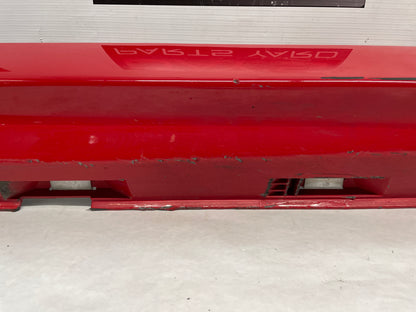 2009 Pontiac G8 GT RH Passenger Rocker Molding Side Skirt Panel Trim Red OEM - Day's Parts Yard