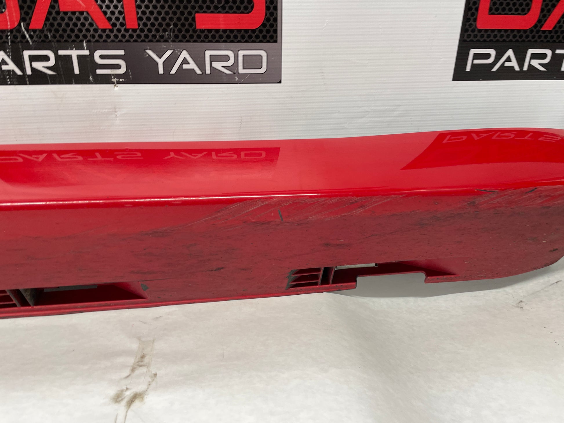 2009 Pontiac G8 GT RH Passenger Rocker Molding Side Skirt Panel Trim Red OEM - Day's Parts Yard