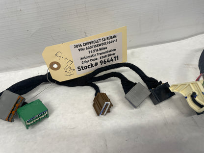 2014 Chevy SS Sedan Fire Wall Engine Bay Front Chassis Wire Wiring Harness OEM - Day's Parts Yard