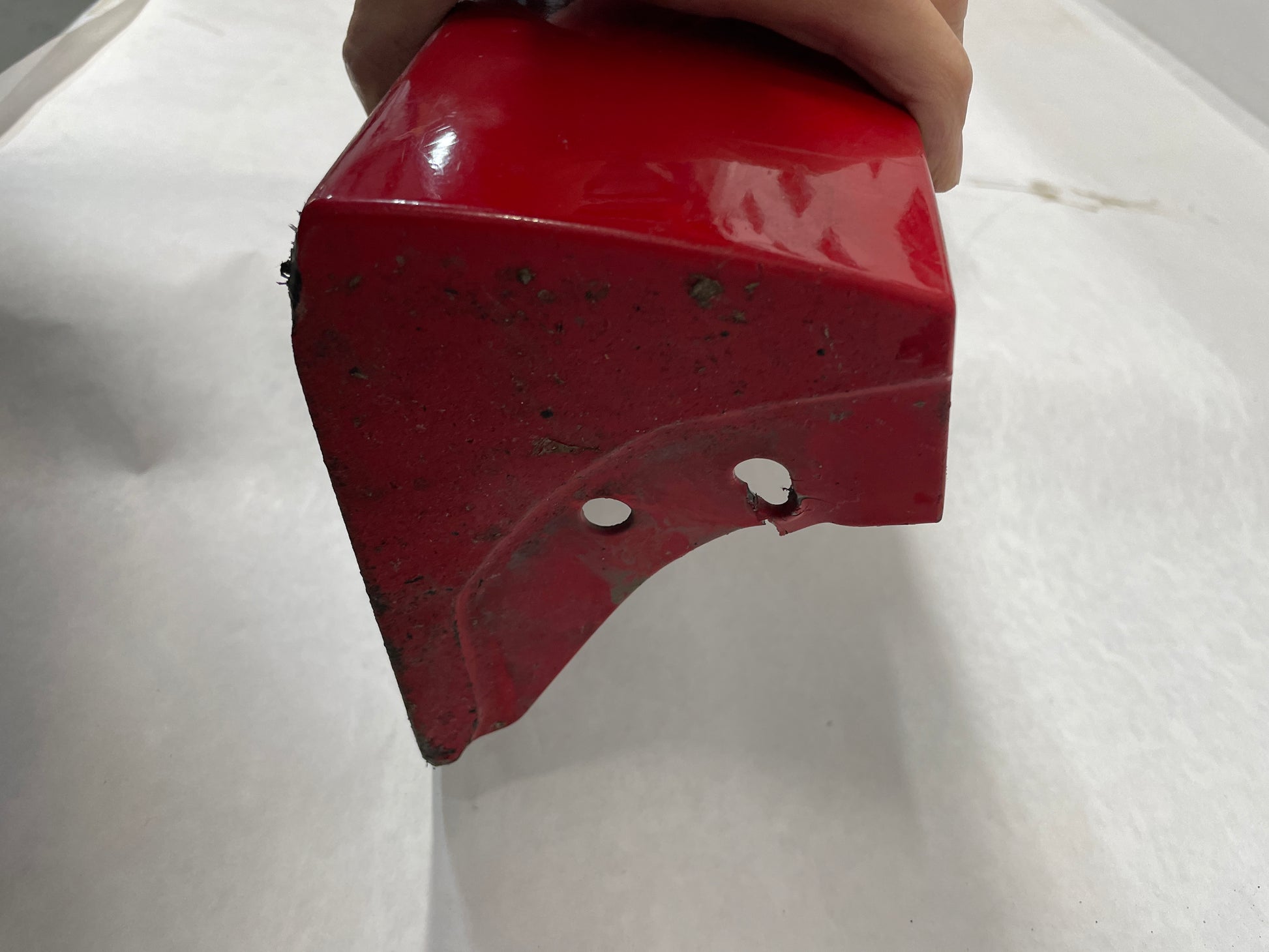 2009 Pontiac G8 GT RH Passenger Rocker Molding Side Skirt Panel Trim Red OEM - Day's Parts Yard