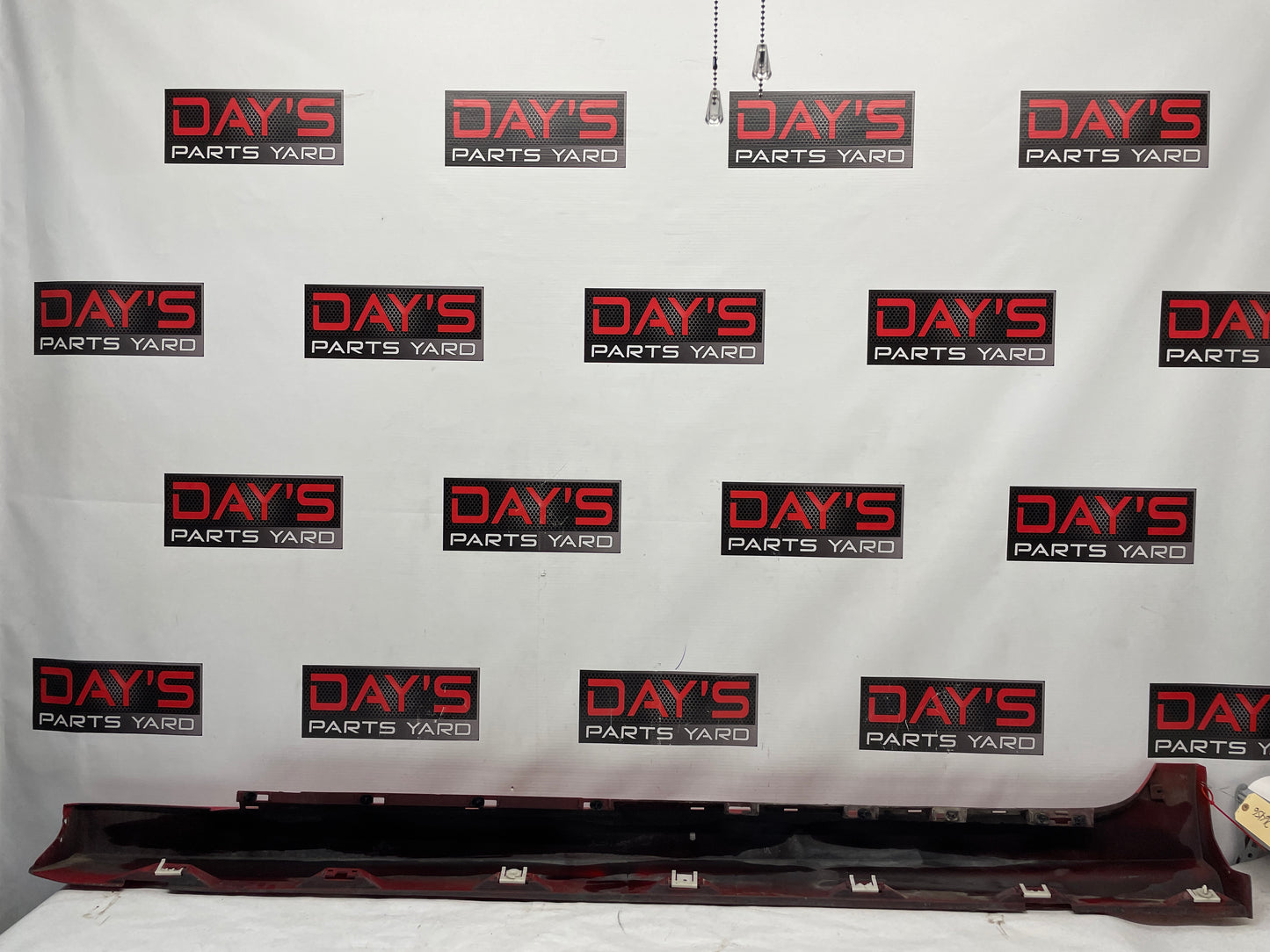 2009 Pontiac G8 GT RH Passenger Rocker Molding Side Skirt Panel Trim Red OEM - Day's Parts Yard