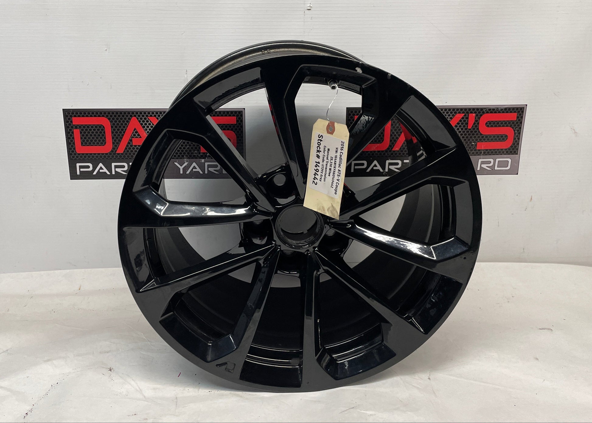2016 Cadillac ATS-V Coupe Factory OEM Rear Wheel 18X9.5 OEM - Day's Parts Yard
