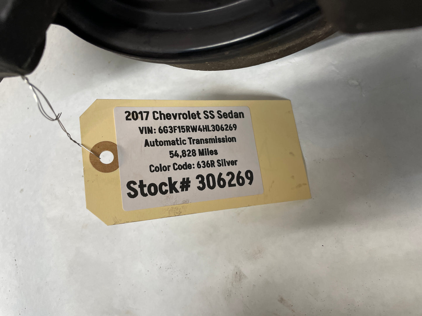 2017 Chevy SS Sedan LH Driver Rear Suspension Spindle Knuckle Hub Assembly OEM