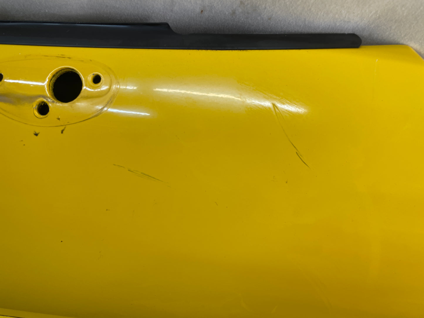 2004 Chevy C5 Corvette RH Passenger Exterior Door Yellow OEM - Day's Parts Yard