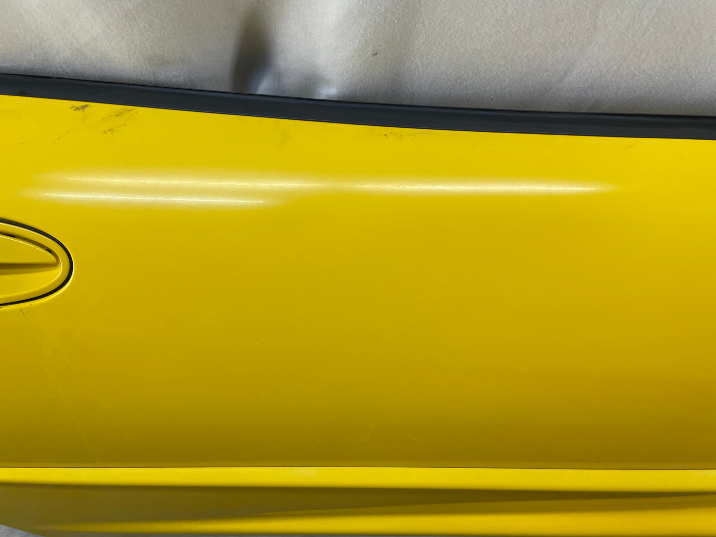 2004 Chevy C5 Corvette RH Passenger Exterior Door Yellow OEM - Day's Parts Yard