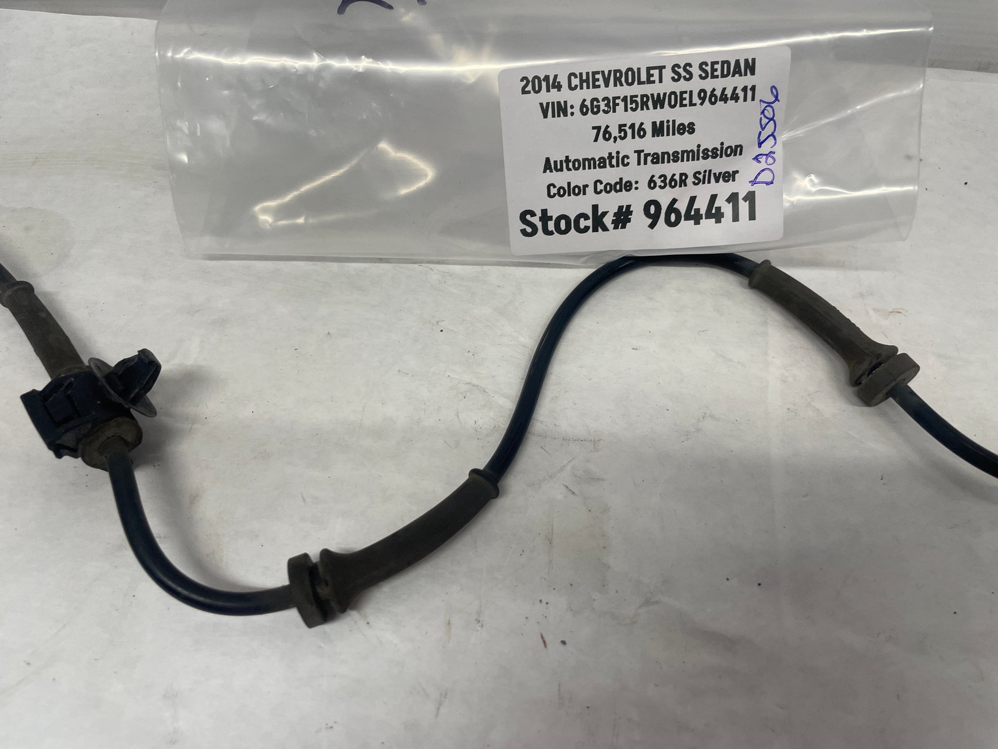 2014 Chevy SS Sedan Front ABS Speed Sensor OEM - Day's Parts Yard