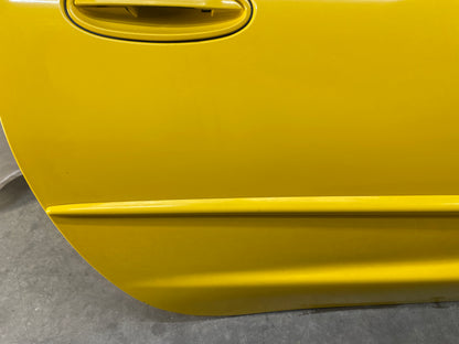 2004 Chevy C5 Corvette RH Passenger Exterior Door Yellow OEM - Day's Parts Yard