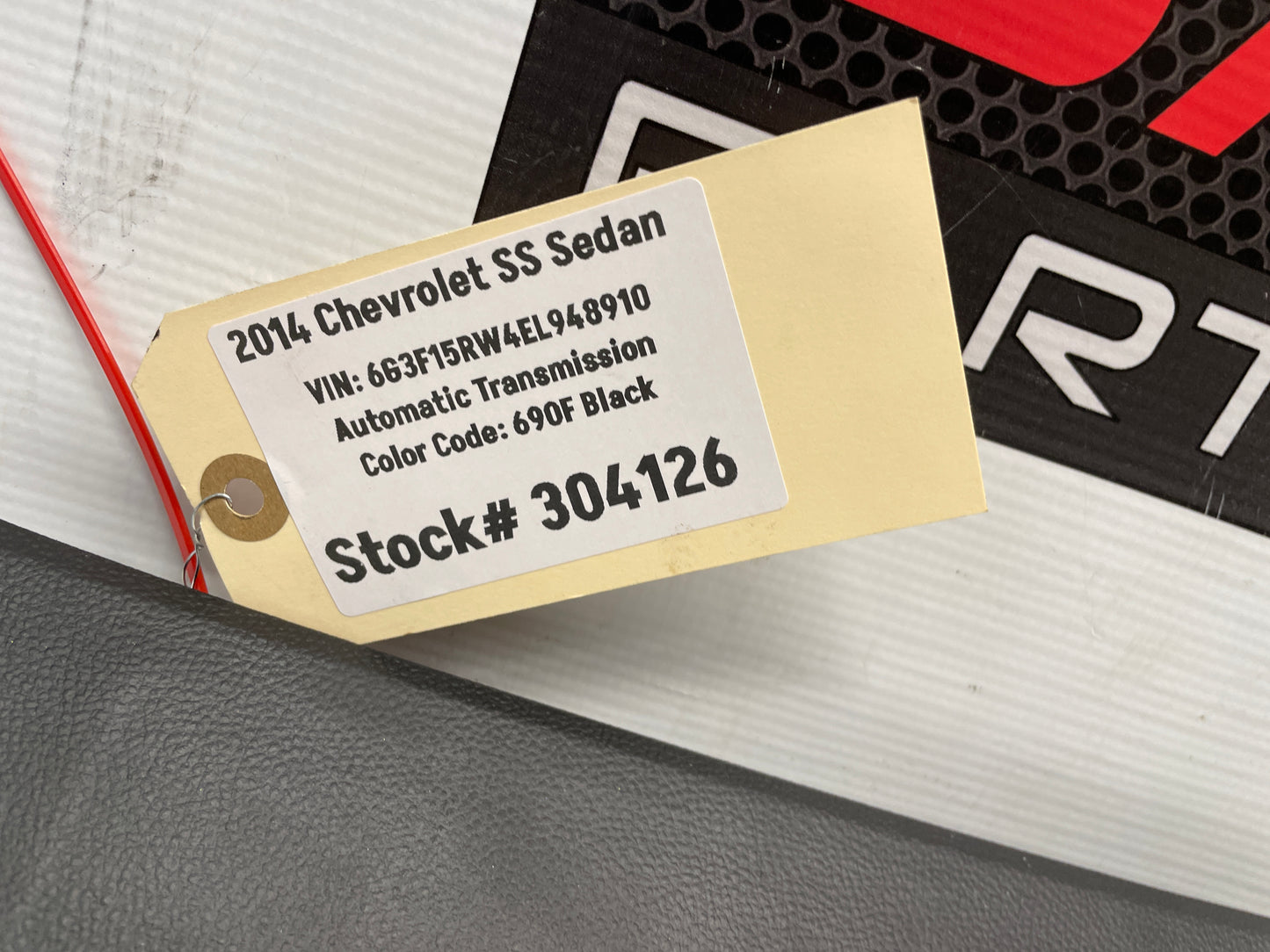 2014 Chevy SS Sedan RH Passenger Lower Dash Knee Airbag Bag OEM - Day's Parts Yard