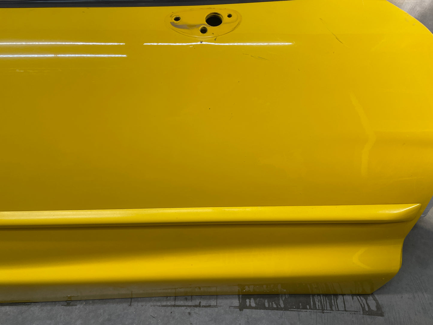 2004 Chevy C5 Corvette RH Passenger Exterior Door Yellow OEM - Day's Parts Yard