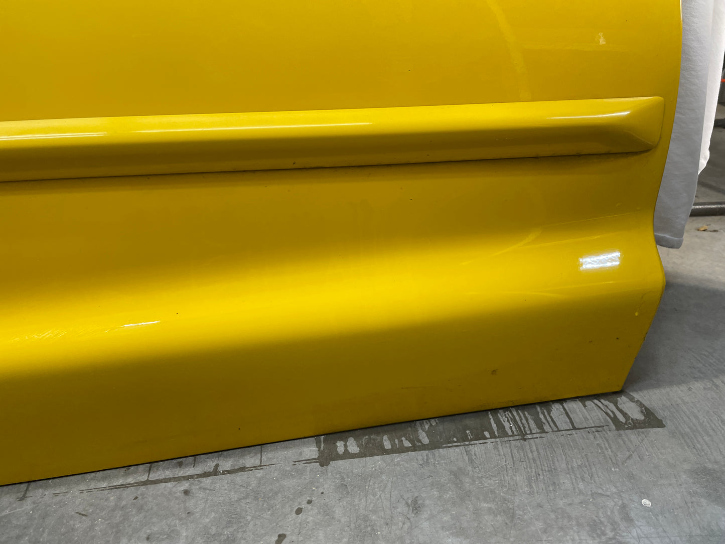2004 Chevy C5 Corvette RH Passenger Exterior Door Yellow OEM - Day's Parts Yard