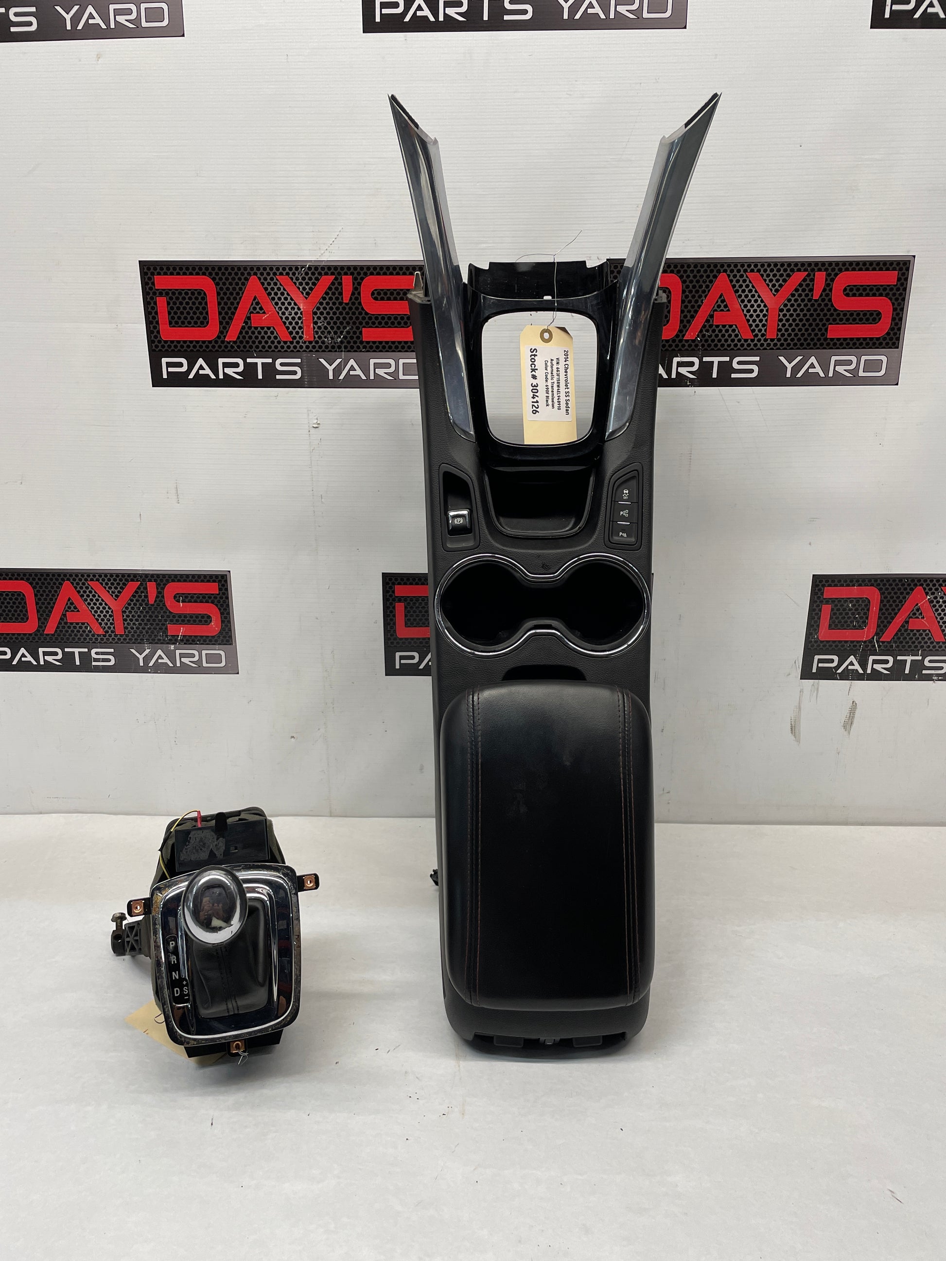 2014 Chevy SS Sedan Complete Center Console w/ Shifter Assembly OEM - Day's Parts Yard