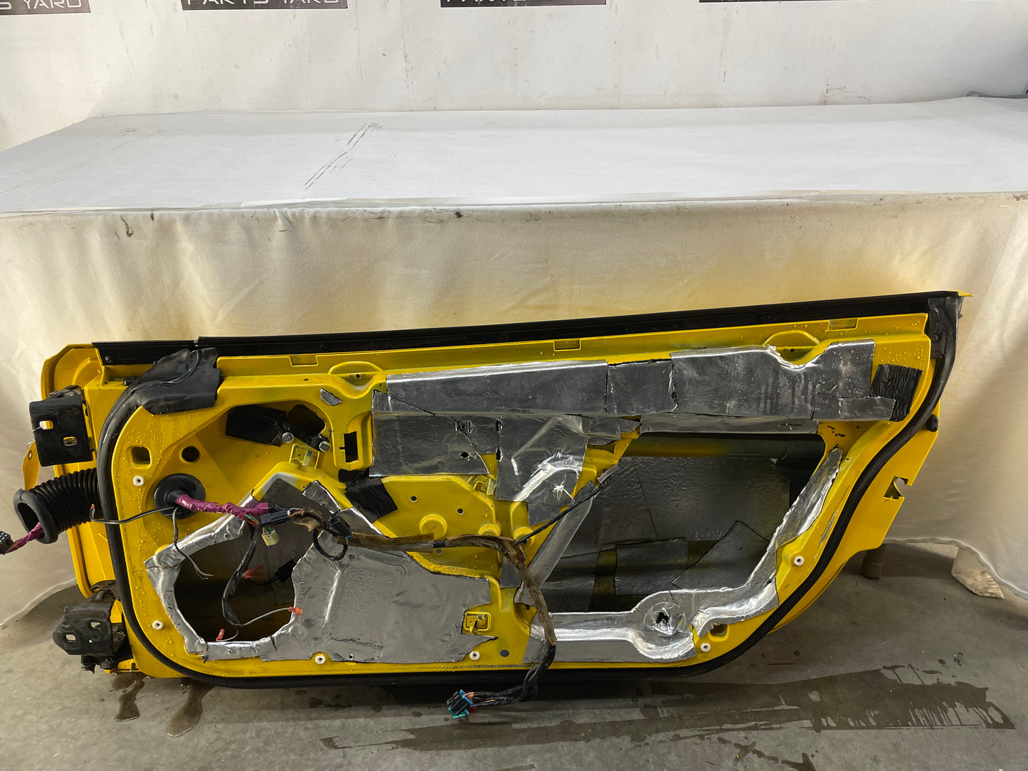 2004 Chevy C5 Corvette RH Passenger Exterior Door Yellow OEM - Day's Parts Yard