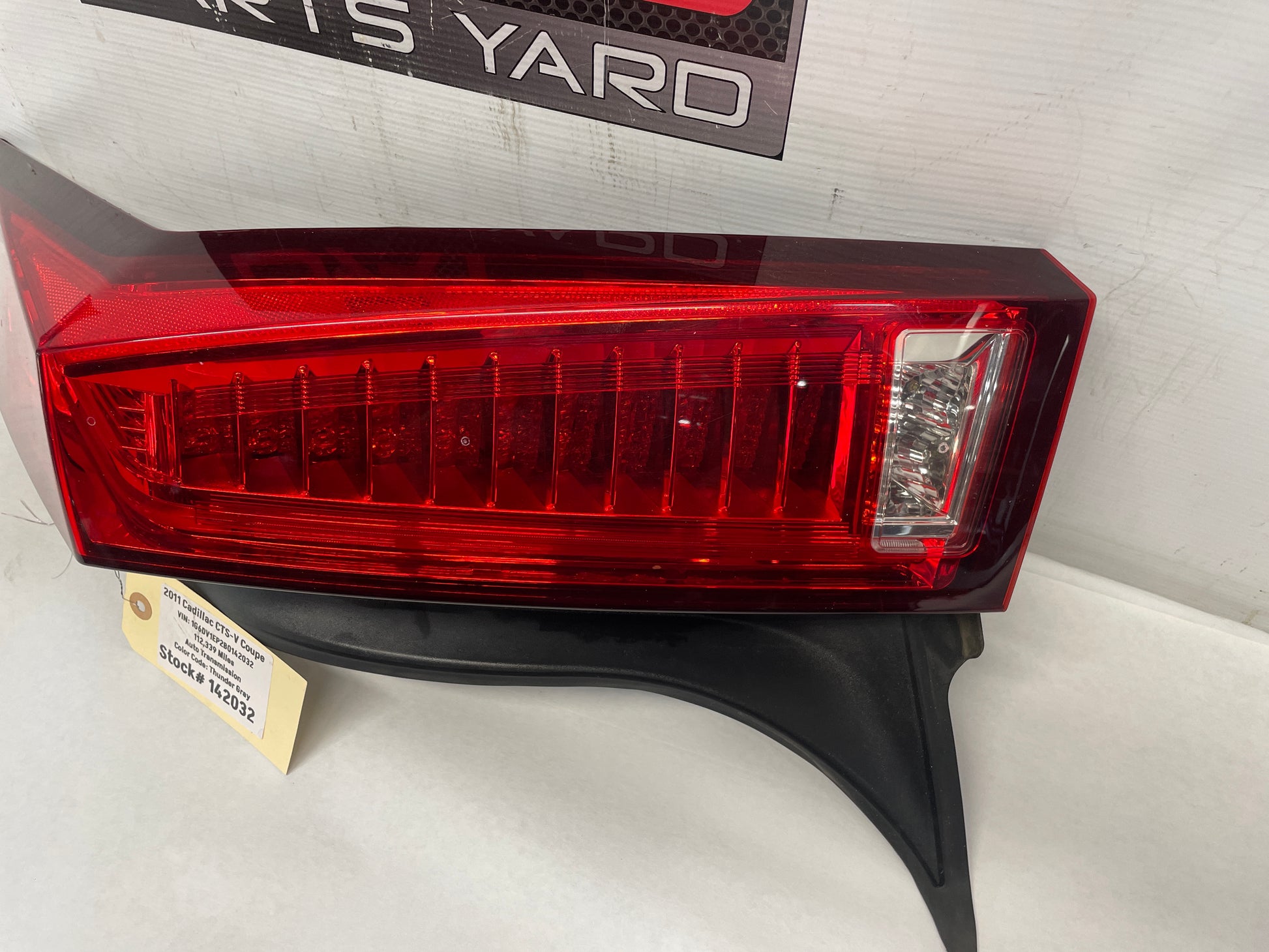 2011 Cadillac CTS-V RH Passenger Tail Light Taillight OEM - Day's Parts Yard