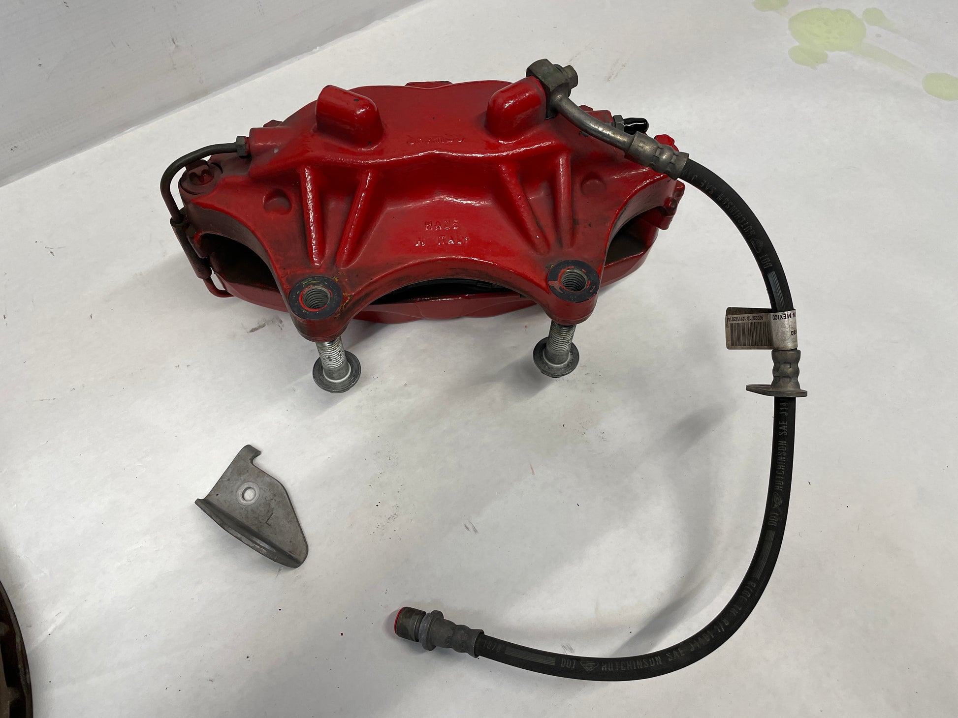 2015 Chevy Camaro SS LH Driver Front Brembo Brake Caliper & Rotor OEM - Day's Parts Yard