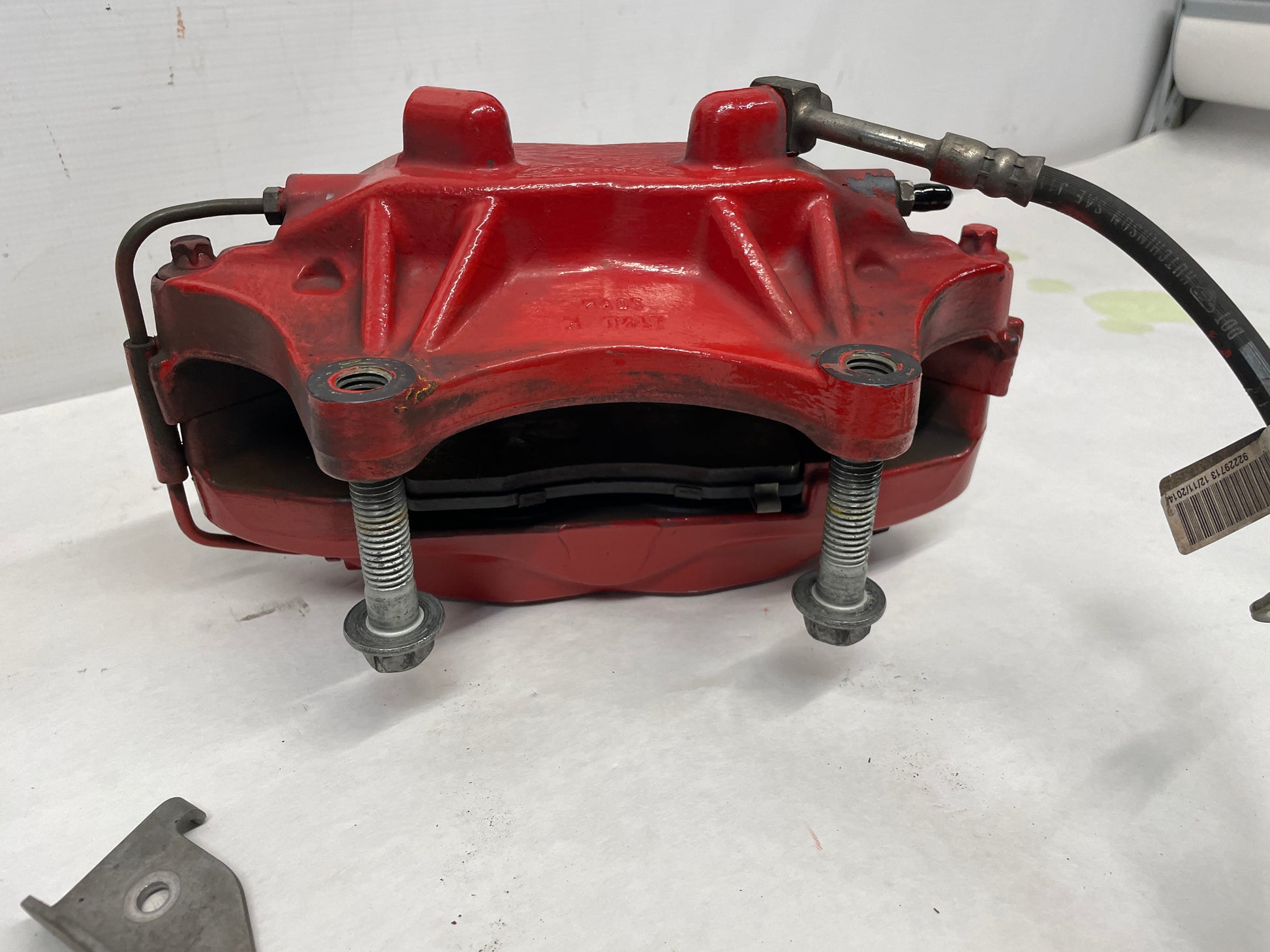2015 Chevy Camaro SS LH Driver Front Brembo Brake Caliper & Rotor OEM - Day's Parts Yard