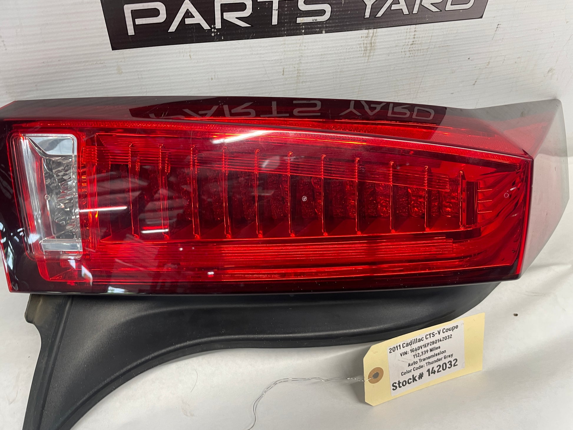 2011 Cadillac CTS-V LH Driver Tail Light Taillight OEM - Day's Parts Yard
